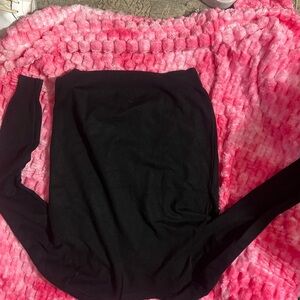 Black Long Sleeve Top